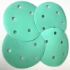 50mm 75mm 100mm 115mm 125mm 150mm 180mm Hook and Loop film abrasive disc for automobile industry 100pcs per box