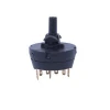 6 position round rotary switch with (pulse) for small household appliances