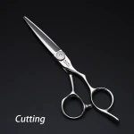 6.0 inch scissors cutting thinning shear haircut scissors stainless steel professional hairdressing hair scissors