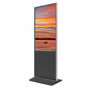 65 inch free standing  outdoor advertising equipment lcd touch screen panel digital signage display with android system
