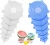 Import 6pcs set Reusable and Durable Silicone Stretch Food Covers Bowls Cups fresh Lids from China