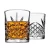 Import 700ml Lead Free Crystal Whiskey Decanter Set with 2 Old Fashioned Whisky Glasses for Liquor Scotch Bourbon or Wine from China