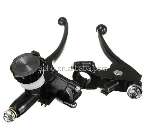 7/8" 22mm Motorcycle Left Hydraulic brake or Clutch Master Cylinder Lever With Oil Pump