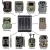 Import 8000mah high efficiency portable accessories solar charger outdoor wild game trail hunting camera solar panel for camera from China