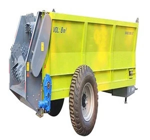 8ton Spreader Manure Trailer From China Hydraulic Multitasking Manure Spreader and Carriage Trailer