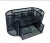Import 9 Compartments Black Metal Mesh Desk Organizer With Drawer from China