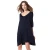 Import 95% cotton 5% spandex Night gown Loose Fit Ladies Nightshirt Night Wear from China