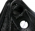 A Series PVC Boat Fender Red Inflatable Marine Marker Buoy UV Protective For Yacht Dock