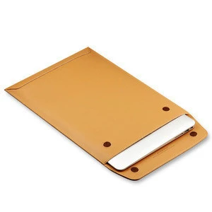 A4 Cow Leather Notebook Office Paper File Case Folder