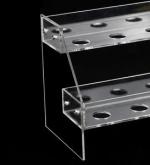 Acrylic Clear Rack Ice Cream Cone holder 8 Holes Ice Cream Cone Display Dessert Table Arrangement Eggshell rack Cone shelf