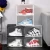 Import Acrylic sneakers transparent shoe box storage box plastic shoe storage box display cabinet shoe artifact from China