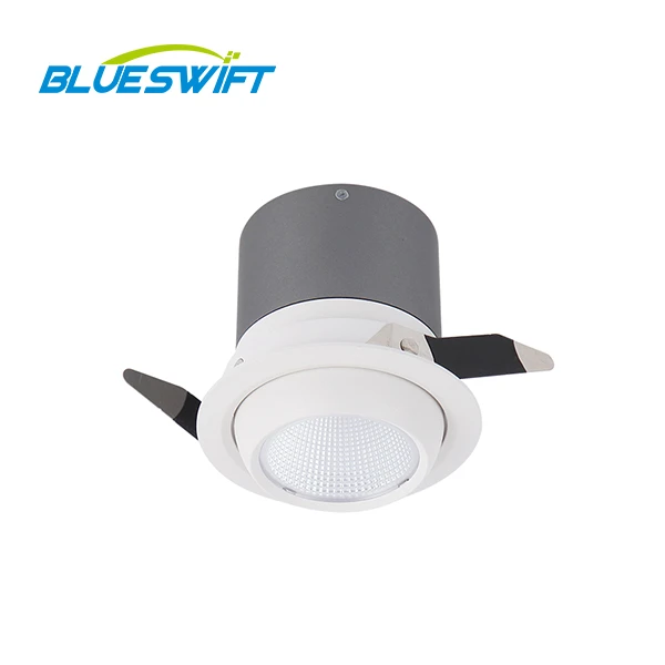 Adjustable 3000K Ceiling Light 7W 12 Watt Cob Led Embedded Spot lighting