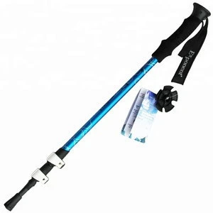 Adjustable trekking pole outdoor walking sticks portable multi-purpose trekking pole