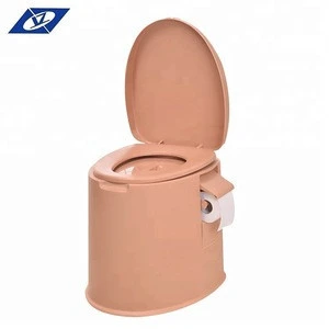 Adult Luxury Western Commode Plastic Portable Toilet