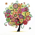 Adults and Kids Crafts Drill Crystal Rhinestone Embroidery 5D Diamond Painting Tree Pictures Arts Craft for wall decor