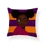 Import Africa Cool Woman Cushion Cover Home Decor Linen Throw from China