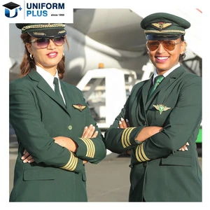 Airline flight attendant aviator pilot uniforms