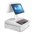 Import AK-535 Touch Screen All in One  POS System with Keyboard and POS Printer 58mm from China