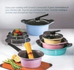 Aluminum Die Casting Ceramic Cookware, Kitchenware