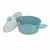 Import Aluminum Forged Blue Ceramic coated Casserole cookware set soup pot stock pots20/22/24/26/28cm from China
