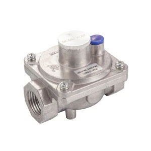 Aluminum Second Stage Natural LP Gas Pipeline Poppet Gas Regulator for Oven Cooker Heater