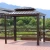 Import Amazon Hot Sale Dark Grey Garden 8&#39; x6&#39; Hardtop BBQ Steel Grill Gazebo With Shelving Outdoor Sun Shelter from China