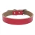 Import Amazon Hot Sale Dog Collar Adjustable Premium Genuine Cowhide Leather Pet Dog Cat Collar with Metal Buckle from China