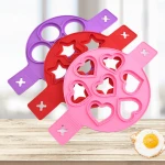 Amazon Hot Sale Wholesale Food Grade Nature Silicone 7 Holes Egg Mold Silicone