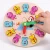 Import Amazon New Arrival Magnetic Fishing Game Toy Hand-eye coordination Children Toy Wooden Clock Fishing Toy from China