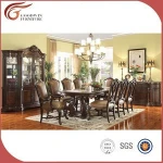 American style rubber wood dining room furniture WA160