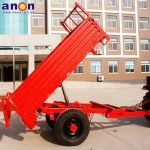 ANON two wheel tractor with trailer power walking tractor trailer price