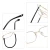 Import Anti Blue Light Glasses Frame Women Eye Protection Anti Radiation Eyeglasses Men Anti-Blue Rays No Degree Glasses from China
