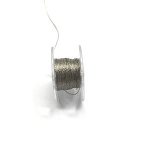 Antibacterial Conductive 100% silver fiber sewing thread Yarn
