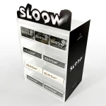 APEX New Arrivals Transparent Acrylic Metal Retail E Cigarette Rack Display Case