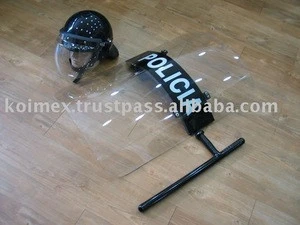 AR Helmet , Shield &amp; Baton