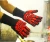 Import Aramid fiber knitted heat resistant oven  silicone  gloves from China