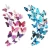 Import Artificial 3D Butterfly Fridge Magnet Sticker Refrigerator Magnets Home Decoration from China