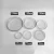 Import Attractive Price New Type Transparent Set Types Petri Dishes from China