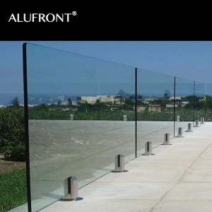 Australia outdoor frameless stainless steel Glass Balustrade for Balcony