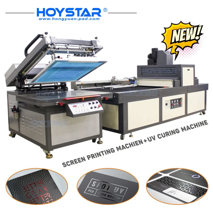 Automatic screen printing machine for paper with automatic blanking