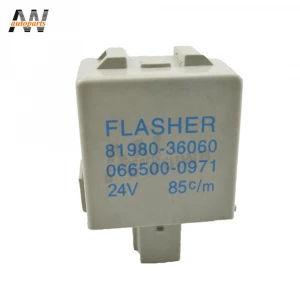 AW Auto relay flasher 1/2/3/4 PIN fits japan car 81980-36010 81980-36060 81980-36040 Electronic Flasher