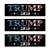 Import B1695 10pcs/set  2020 Donald Trump President Election I VOTED  USA Keep America Great Car Sticker Trump Stickers from China