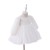 Import Baby Girl princess Flower Dress White Baptism Dress Newborn Girl  Christening Dress from China