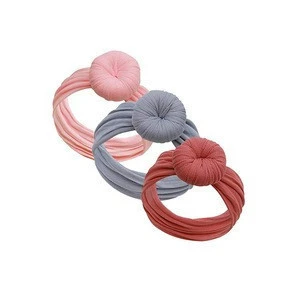 Baby Headbands Turban Knotted, Girls Hairbands for Newborn,Toddler and Children