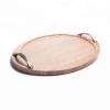 Bamboo Seving Plate Wooden Displaying Dishes