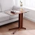Import Bamboo Snack Table Sofa Couch Coffee End Table Bed Side Table Laptop Desk Modern Furniture for Home Office, Retro Color from China