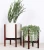 Import Bamboo Wood Mid-Century Modern Plant Stand - Adjustable Width 9&quot; up to 12&quot; from China