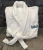 bath robe gift set hoodie with logo wholesale jacquard velour terry plus size toweling bathrobe