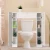 Import Bathroom Furniture Multifunction Wooden Storage Organizer Over Toilet Rack With Adjustable Shelf from China