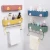 Import Bathroom Wall Mounted Adhesive PP Plastic Toiletries Towel Shampoo Storage Rack with Hanging Rod from China